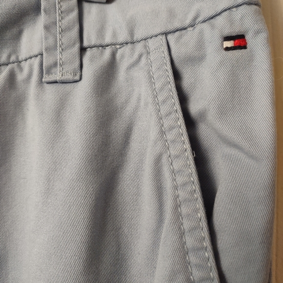 Tommy Hilfiger Women's Pre-Loved in good Condition Blue Chinos Size 6 - Picture 2 of 9